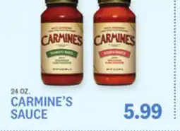 Kings Food Markets CARMINE'S SAUCE offer