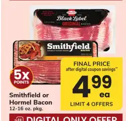 ACME Smithfield or Hormel Bacon offer