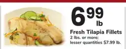 ACME Fresh Tilapia Fillets offer