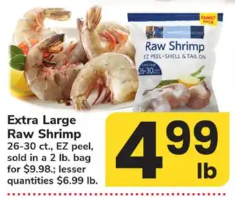 ACME Extra Large Raw Shrimp offer