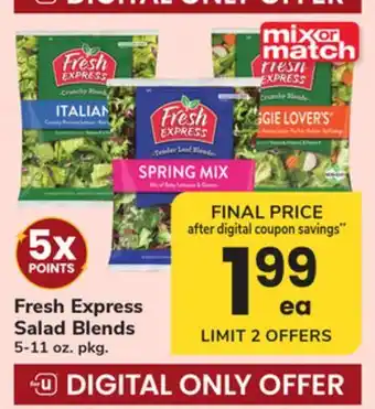 ACME Fresh Express Salad Blends offer