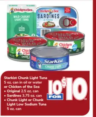 ACME Starkist Chunk Light Tuna offer