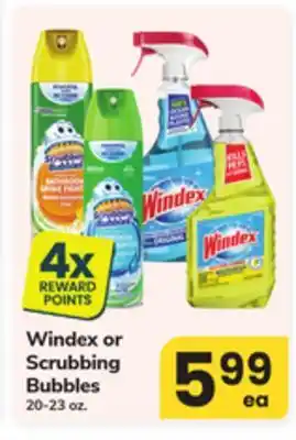 ACME Windex or Scrubbing Bubbles offer