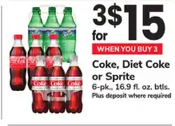 ACME Coke, Diet Coke or Sprite offer