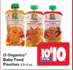 ACME O Organics Baby Food Pouches offer