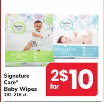 ACME Signature Care Baby Wipes offer