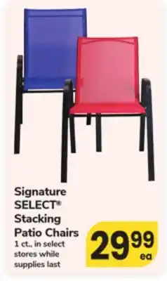 ACME Signature SELECT Stacking Patio Chairs offer