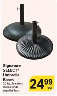 ACME Signature SELECT Umbrella Bases offer