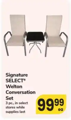 ACME Signature SELECT Welton Conversation Set offer