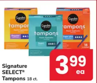 ACME Signature SELECT Tampons offer