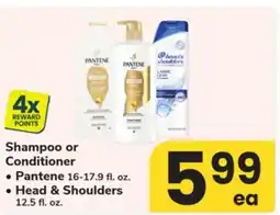 ACME Shampoo or Conditioner offer