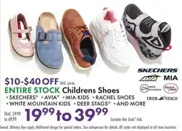 Boscov's Childrens Shoes offer