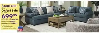 Boscov's Oxford Sofa offer