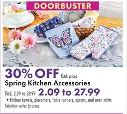 Boscov's Spring Kitchen Accessories offer