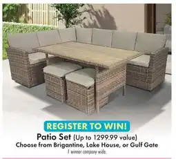 Boscov's Patio Set offer