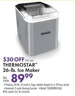 Boscov's THERMOSTAR 26-lb. Ice Maker offer