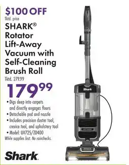 Boscov's SHARK Rotator Lift-Away Vacuum with Self-Cleaning Brush Roll offer