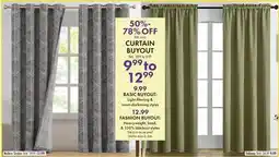 Boscov's CURTAIN BUYOUT offer