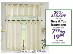 Boscov's Tiers & Top Treatments offer