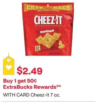 CVS Cheez-It 7 oz offer