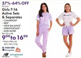 Boscov's Girls 7-16 Active Sets & Separates offer