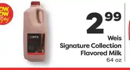 Weis Markets Weis Signature Collection Flavored Milk offer