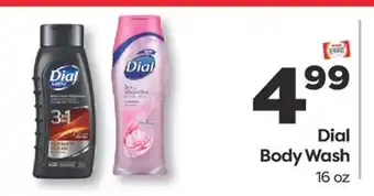 Weis Markets Dial Body Wash offer