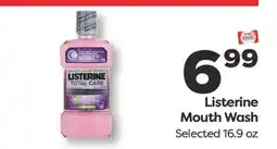 Weis Markets Listerine Mouth Wash offer