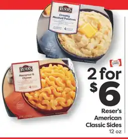 Weis Markets Reser's American Classic Sides offer