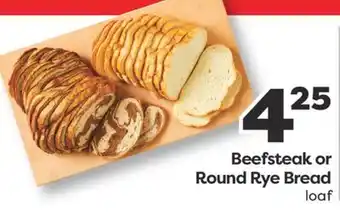 Weis Markets Beefsteak or Round Rye Bread offer