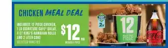 Safeway Chicken Meal Deal offer
