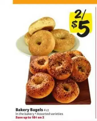 Winn Dixie Bakery Bagels offer