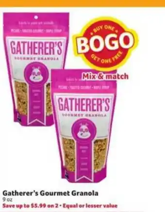 Gatherer's Gourmet Granola