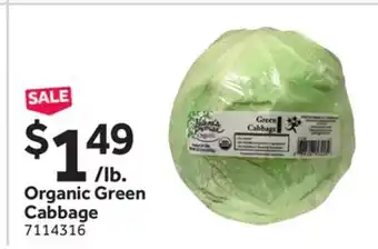 Stop&Shop Organic Green Cabbage offer