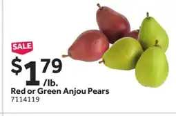 Stop&Shop Red or Green Anjou Pears offer