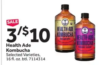 Stop&Shop Health Ade Kombucha offer