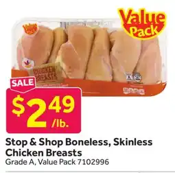 Stop&Shop Stop & Shop Boneless, Skinless Chicken Breasts offer