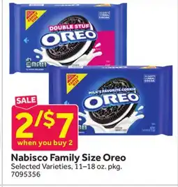 Stop&Shop Nabisco Family Size Oreo offer