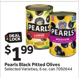 Stop&Shop Pearls Black Pitted Olives offer