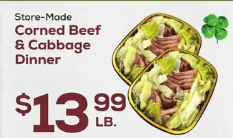 DeCicco & Sons Corned Beef & Cabbage Dinner offer