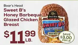 DeCicco & Sons Boar's Head Sweet B's Honey Barbeque Glazed Chicken Breast offer