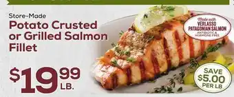 DeCicco & Sons Potato Crusted or Grilled Salmon Fillet offer