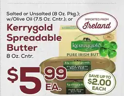 DeCicco & Sons Kerrygold Spreadable Butter offer