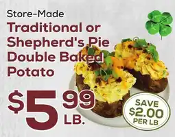 DeCicco & Sons Traditional or Shepherd's Pie Double Baked Potato offer