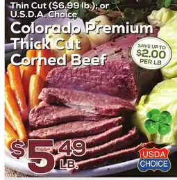 DeCicco & Sons Colorado Premium Thick Cut Corned Beef offer