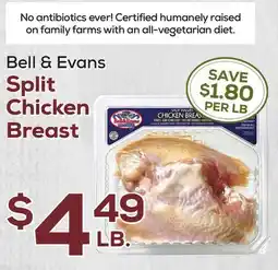 DeCicco & Sons Bell & Evans Split Chicken Breast offer