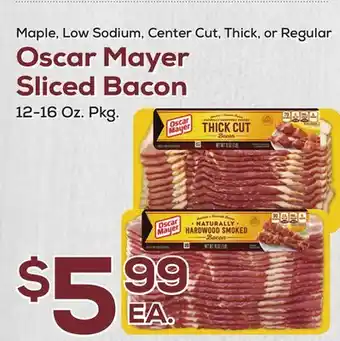 DeCicco & Sons Oscar Mayer Sliced Bacon offer