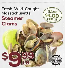 DeCicco & Sons Steamer Clams offer