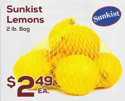 DeCicco & Sons Sunkist Lemons offer