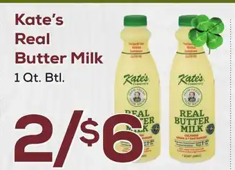 DeCicco & Sons Kate's Real Butter Milk offer